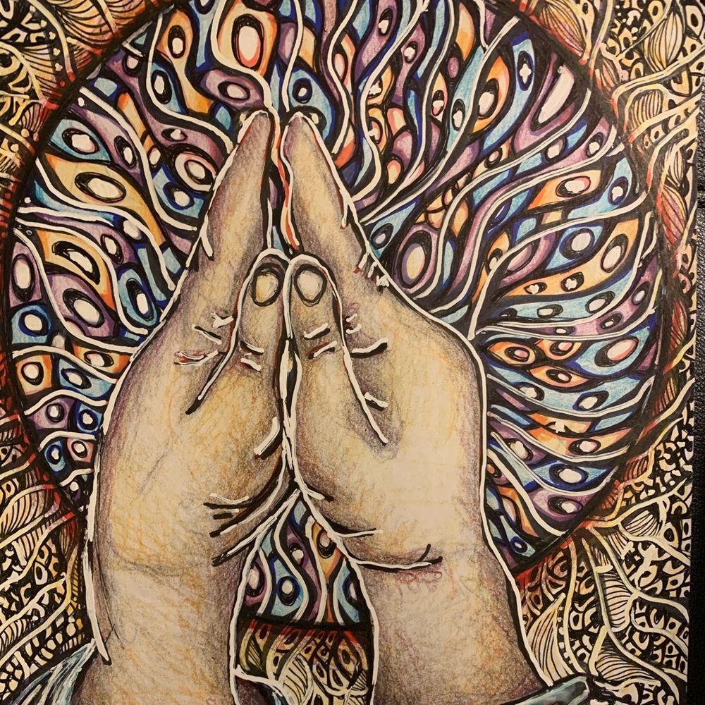 Prayers for 2020- a print of my original painting